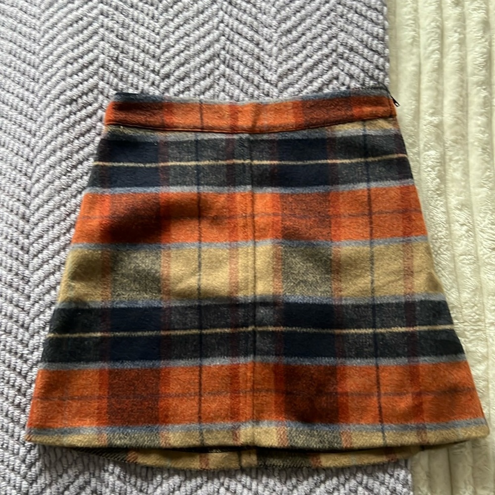 Plaid skirt